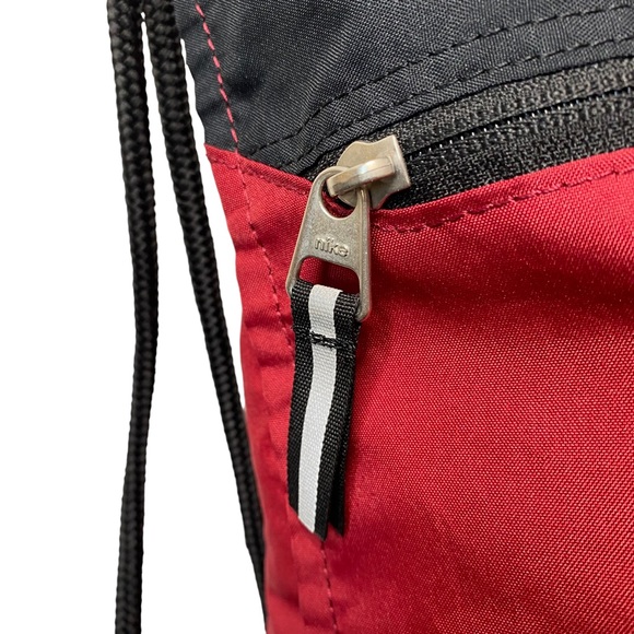 Nike Washington State String Bag Athletic Backpack Cougars Pack Red Swoosh Logo - Picture 6 of 8